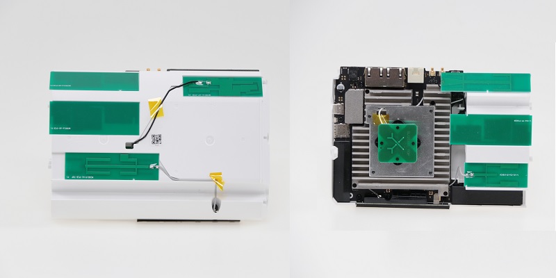 Darstellung der Anzahl von internen Antennen am Beispiel ZTE MC801A